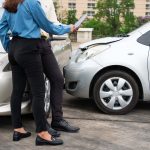 Exchanging information after a car accident image